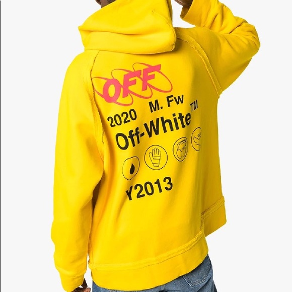 Off White Oversized Industrial Y013 Hoodie